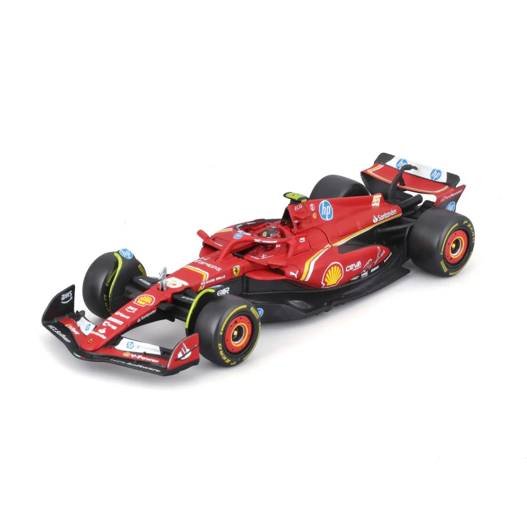 Ferrari Miniature #55 Carlos Sainz - Saison 2024