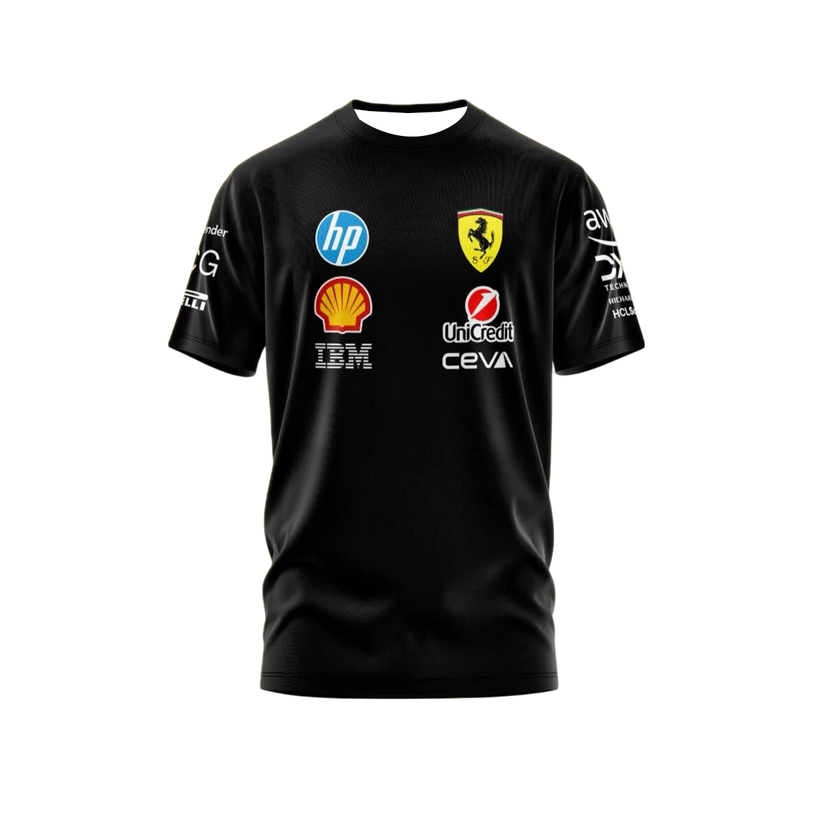 Ferrari T-Shirt - Noir