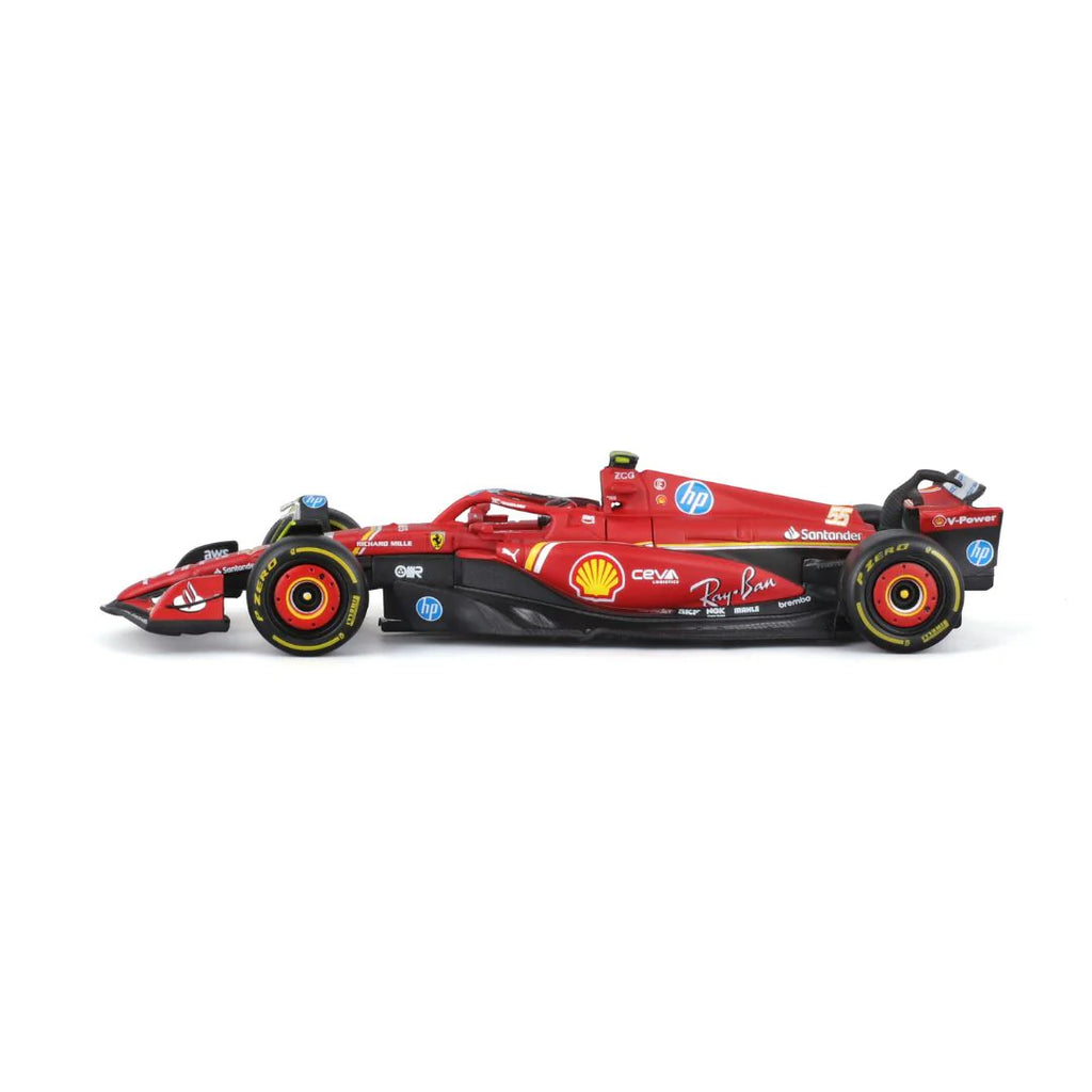 Ferrari Miniature #55 Carlos Sainz - Saison 2024