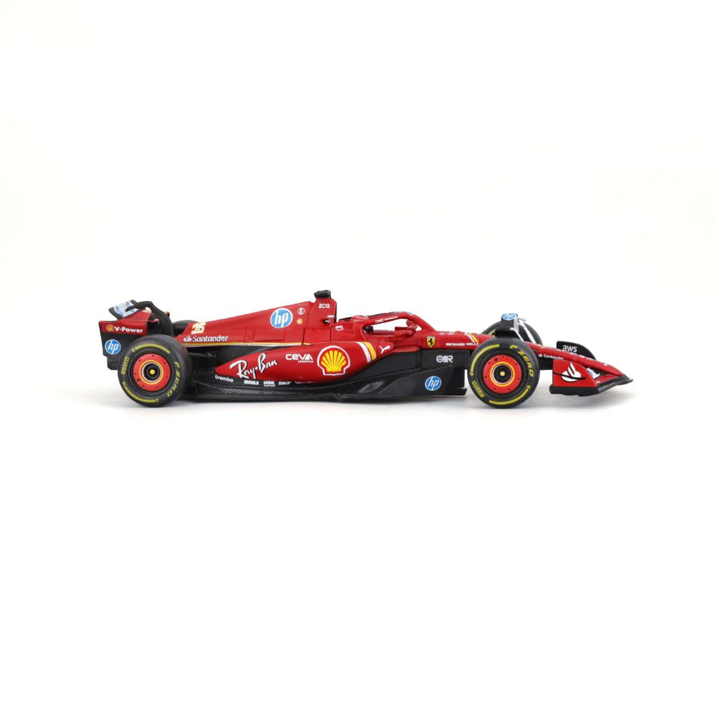 Ferrari Miniature #16 Charles Leclerc - Saison 2024
