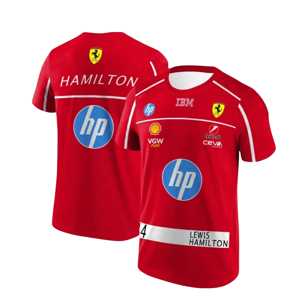 Ferrari T-Shirt - #44 Lewis Hamilton